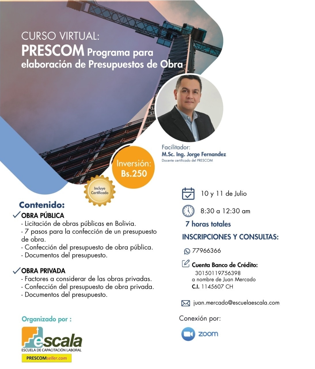 🤚 CURSO VIRTUAL: PRESCOM... - Escala Escuela de Capacitación