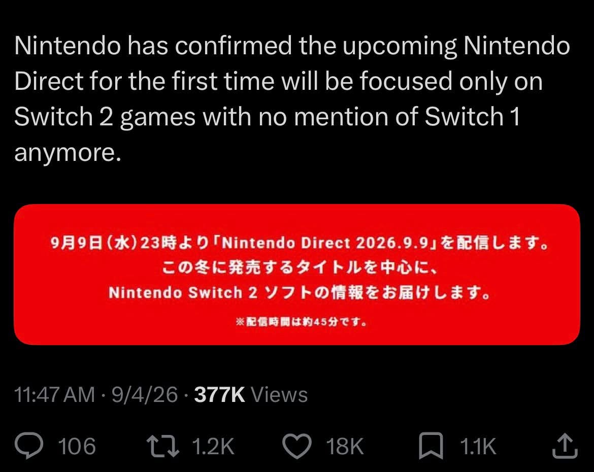 We have reached the end of an era Nintendo has confirmed the