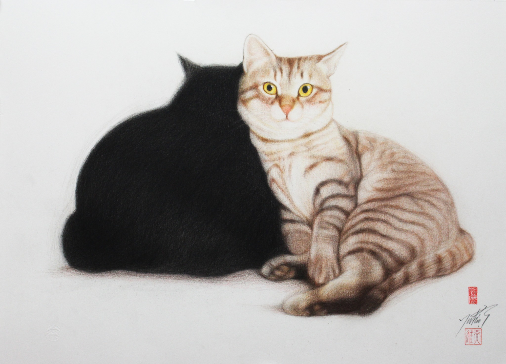 猫の絵描き高橋行雄 (@catart.yukio.takahashi) • Facebook
