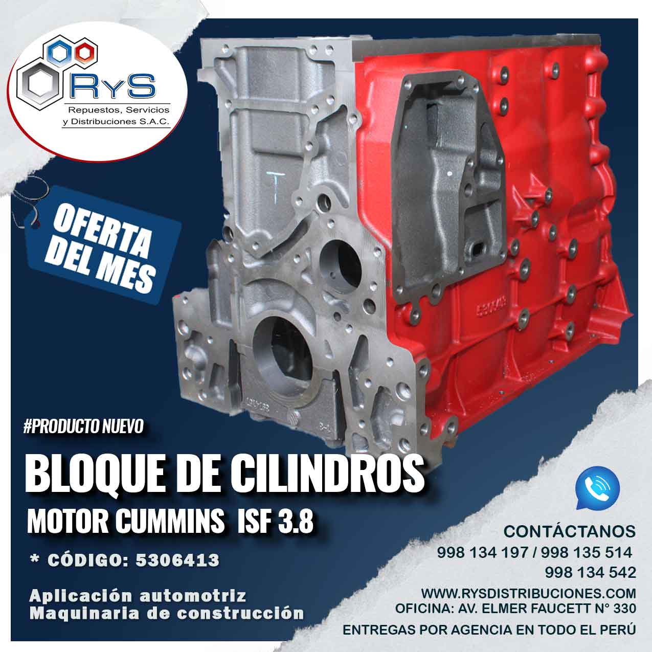 RyS - 🚛🔧 ¡Enero 2026 comienza con la potencia de un CUMMINS! 🔧🚛 En RyS ...