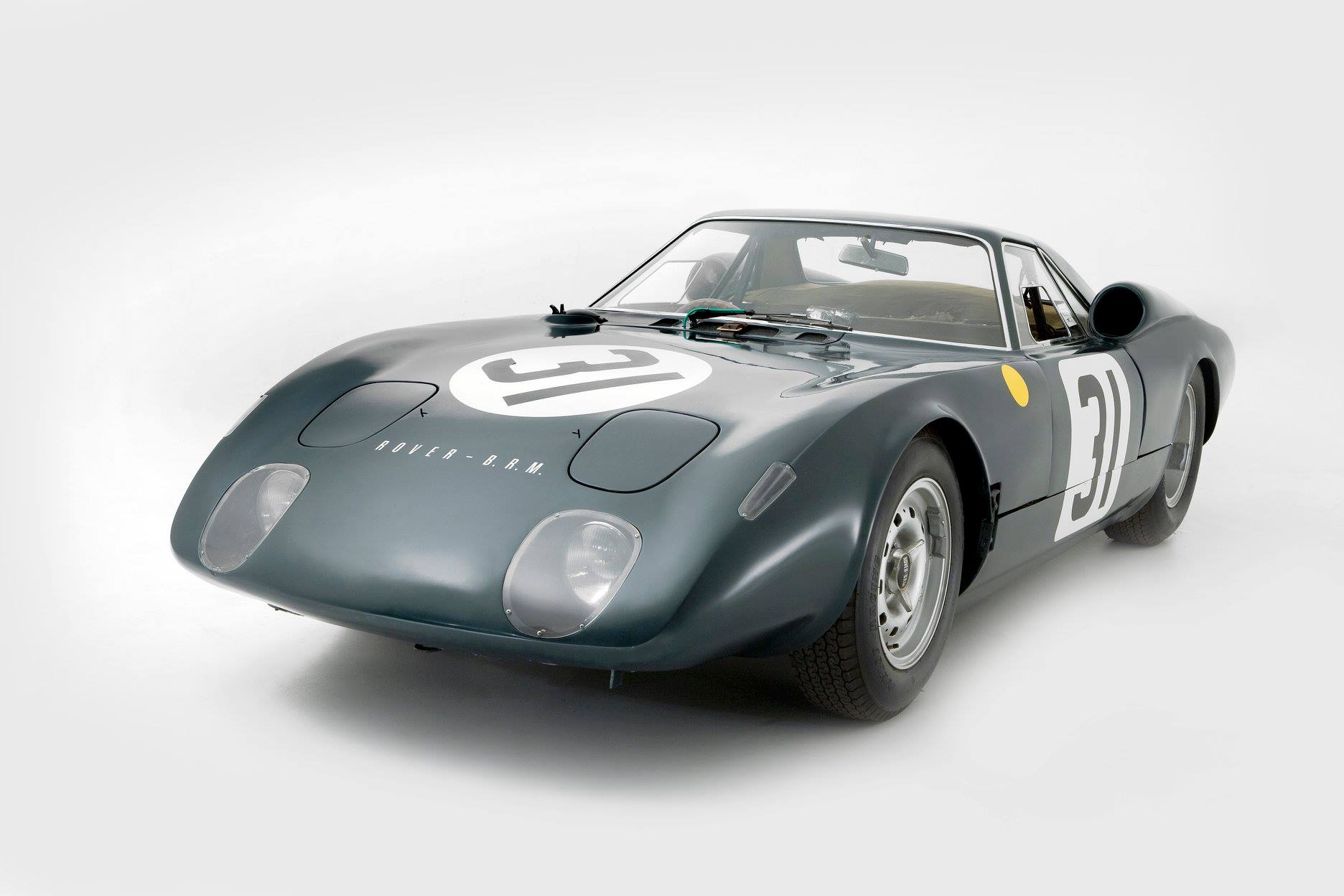Here's the 1964 Rover-BRM (Gas Turbine) Prototype.