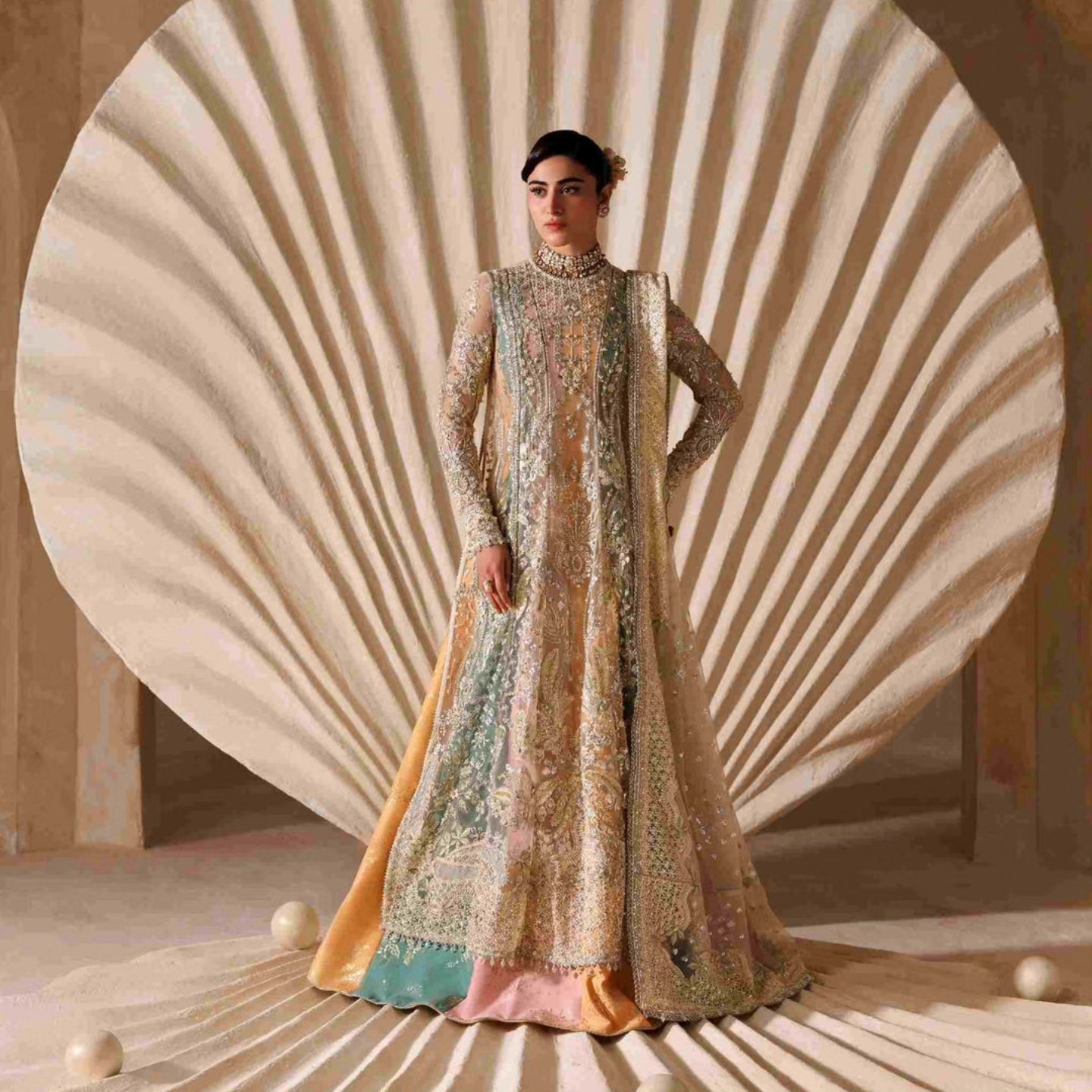 formal unstitched dress Zoya collection Fancy dresses