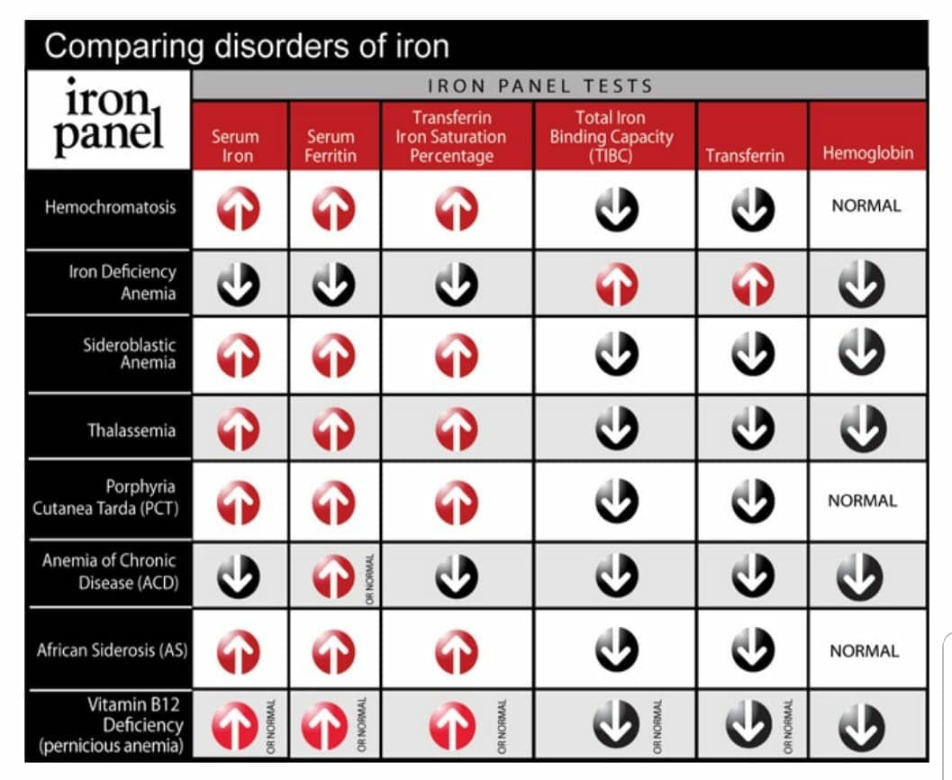Tabbasch Commerce Iron Ferritin اولا ما الفرق بين Iron Depletion وبين Iron Deficiency وبين Iron Deficiency Anemia ثانيا عندما يحدث لمريض انيميا نقص الحديد من الذى يقل