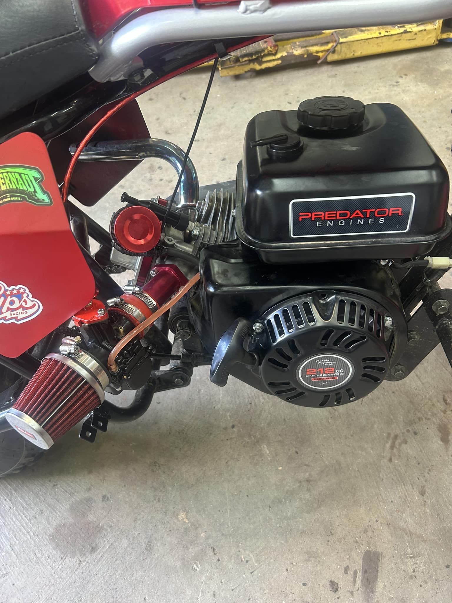 Upgraded Gas Fuel Tank For Predator 212 Hemi Ghost 224cc & Coleman Mini Bikes