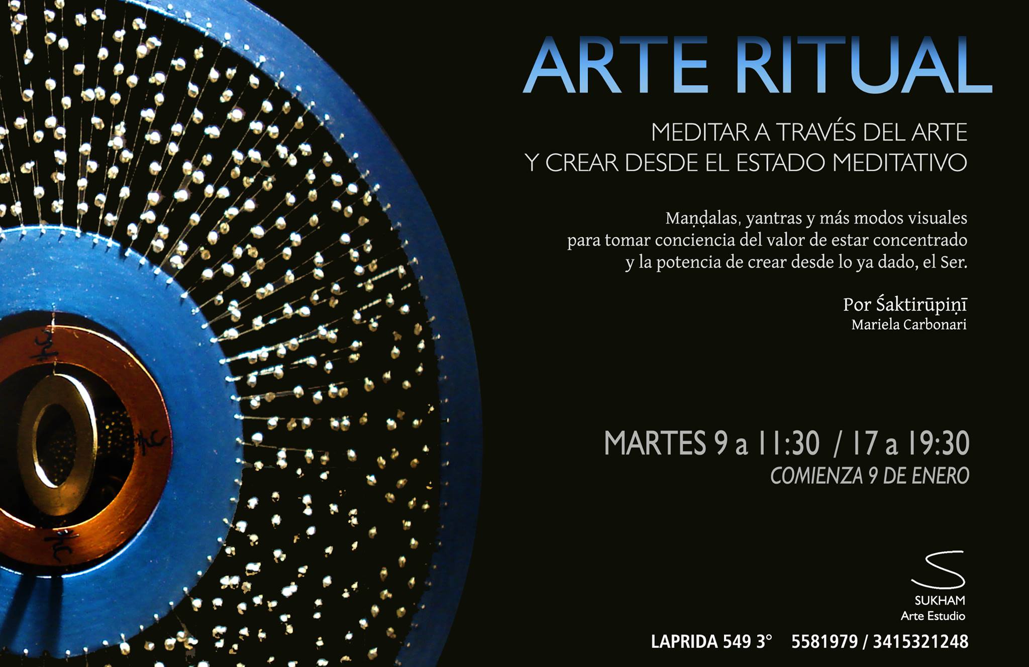 El arte ritual es un modo de... - Sukham. Arte Estudio.