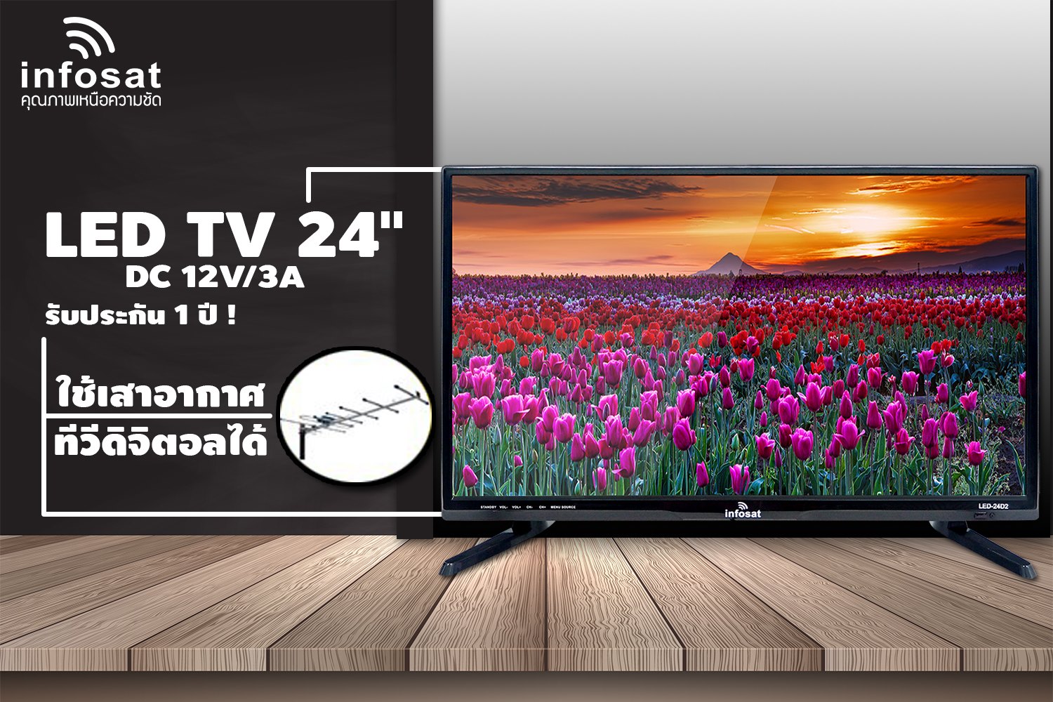 Infosat - LED TV 24