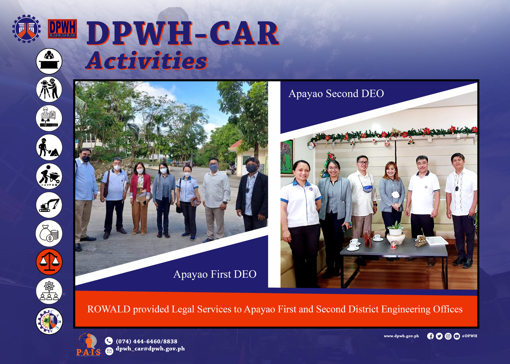 DPWH - ROWALD Provided Legal Services to Apayao First and Second ...