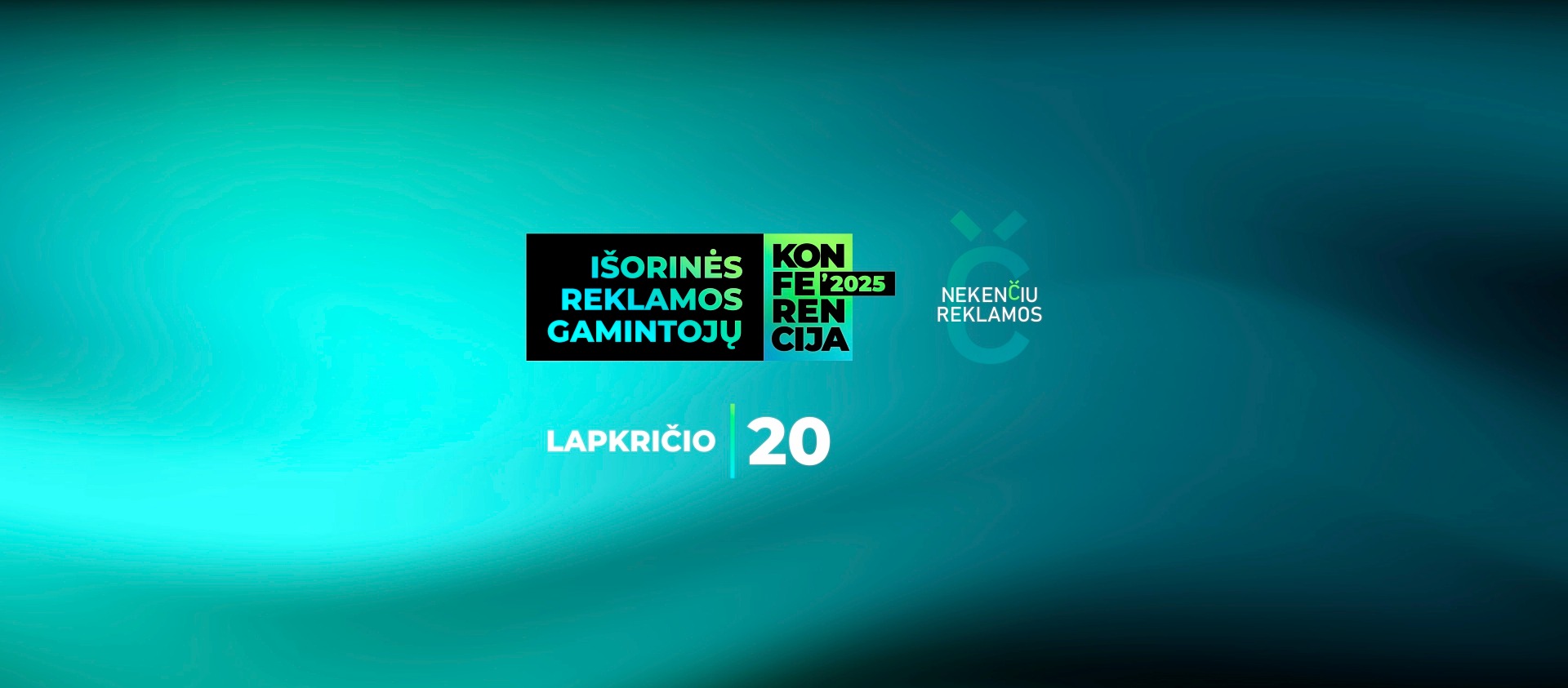 Išorinės reklamos gamintojų konferencija 