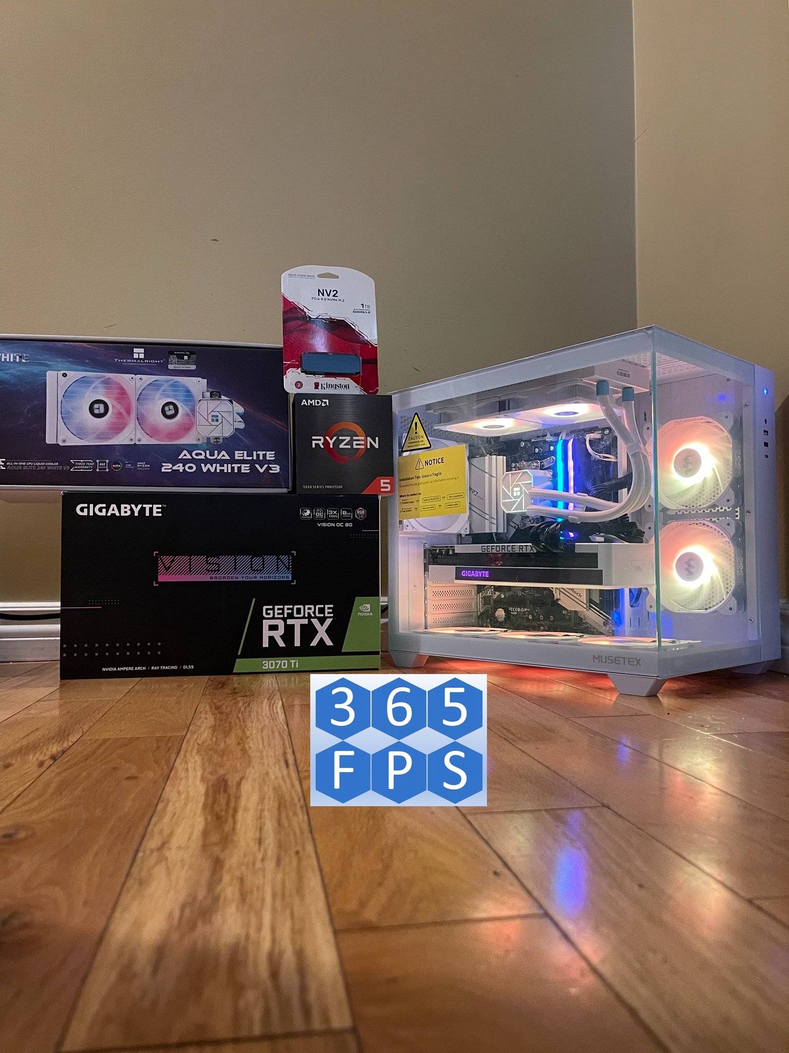 Pc Editing & gaming Live setreaming Spek gahar rata kanan Ryzen 7