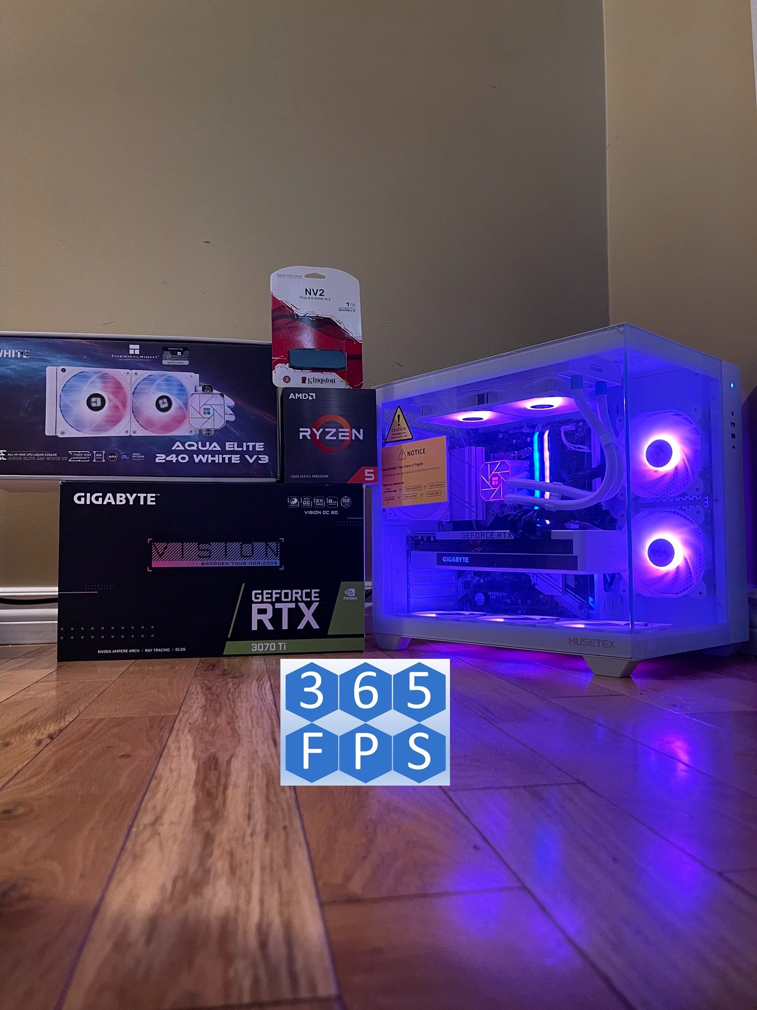 Pc Editing & gaming Live setreaming Spek gahar rata kanan Ryzen 7