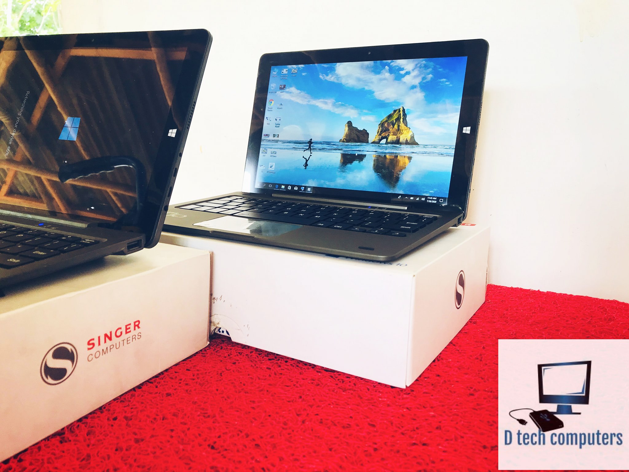 ⭕ Singer Duo -W10 2 in 1 Laptop +... - D TECH COMPUTERS | Facebook