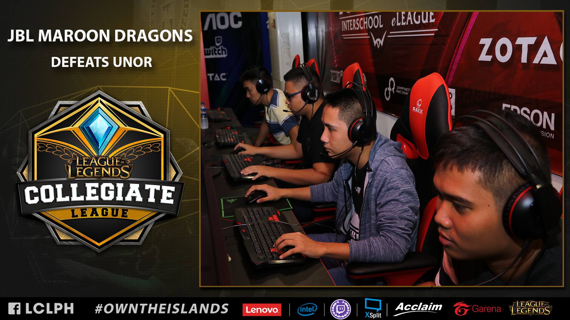 JBL Maroon Dragons