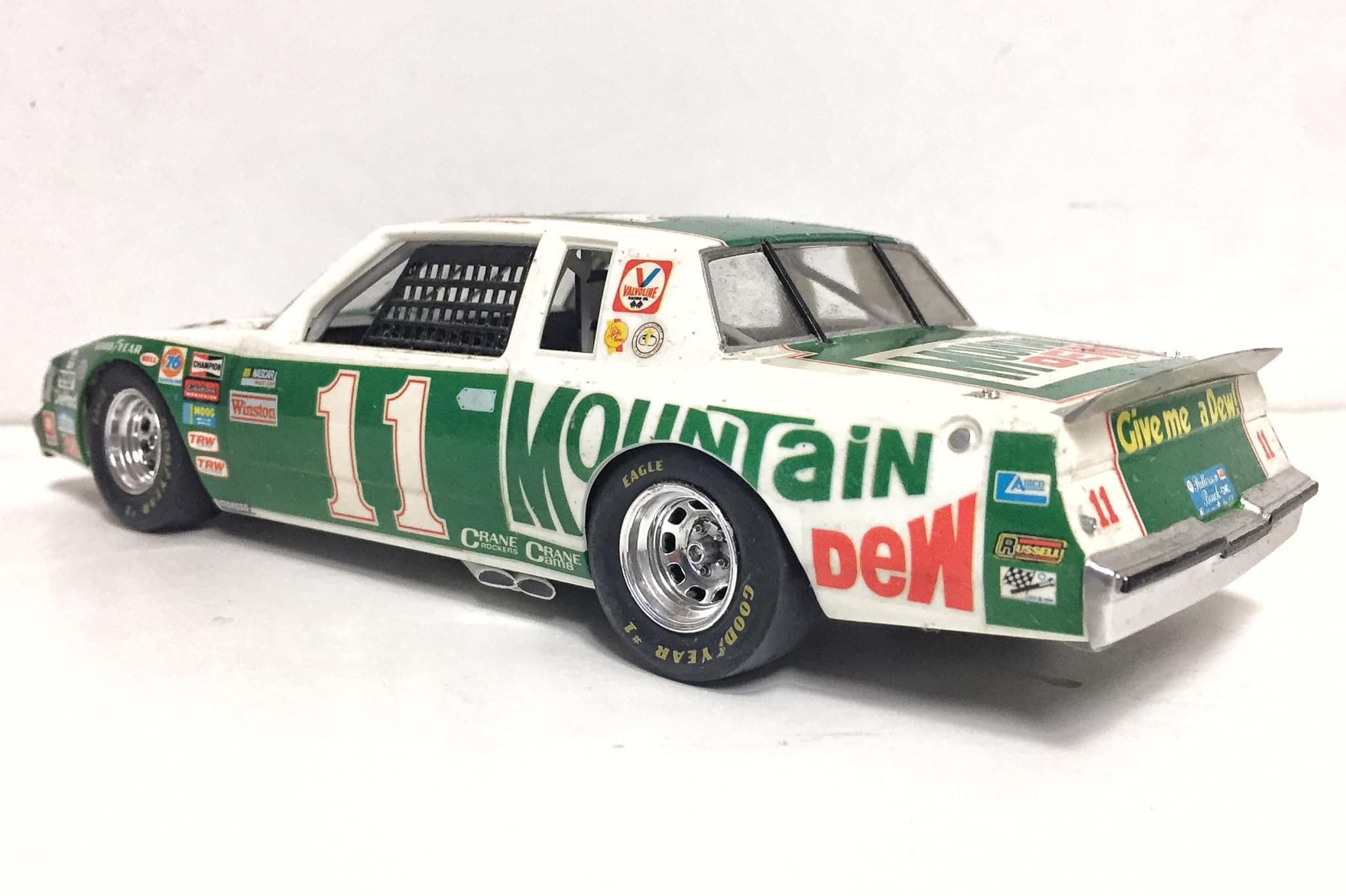 Dw's Mountain Dew Buick Regal model car