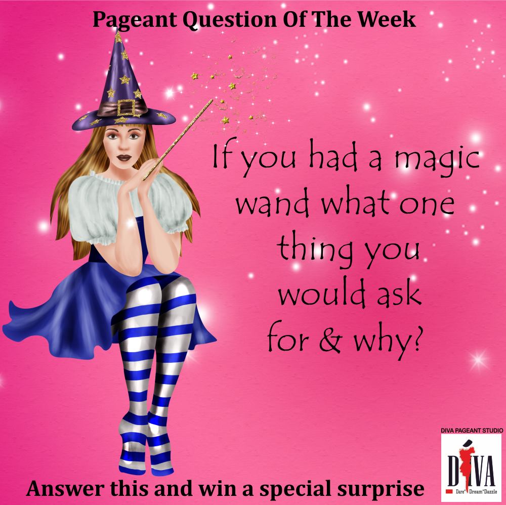 Question number 22 A fun 'Pageant question competition' is on... Every ...