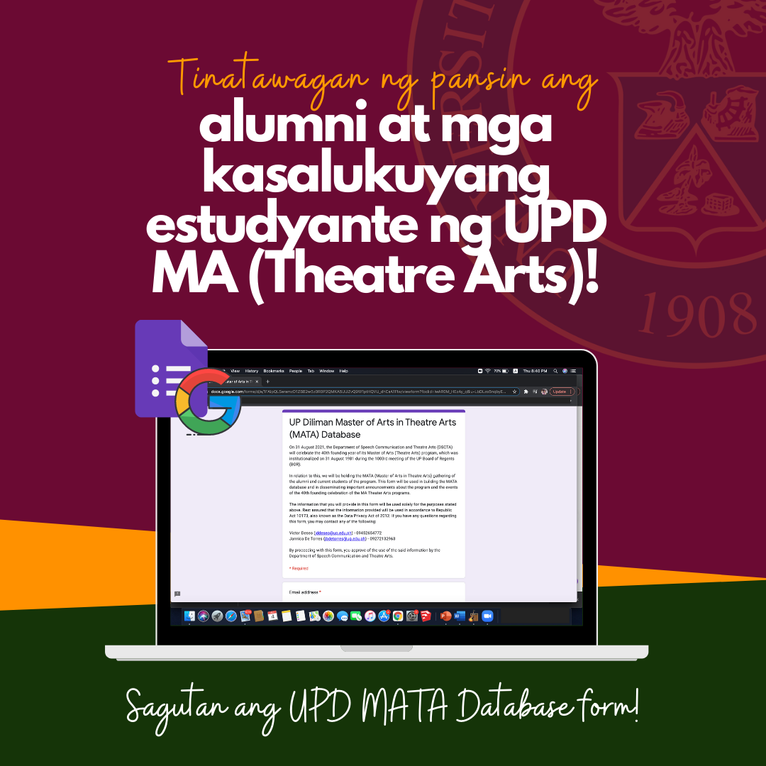 UP Diliman MATA - Tinatawagan ng pansin ang alumni at mga... | Facebook