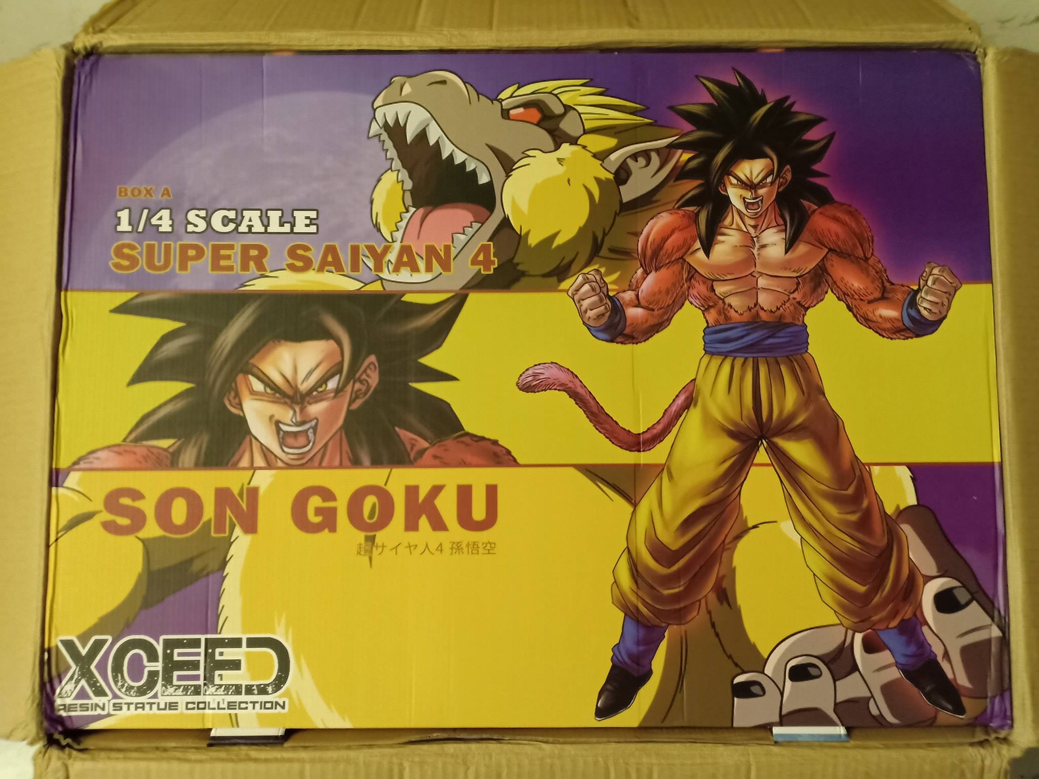 孫悟空　xceed mrc ガレージキット　即日発送❗️ XCEED x MRC - Dragon Ball GT 1/4 SSJ4 Goku and kid Goku Resin