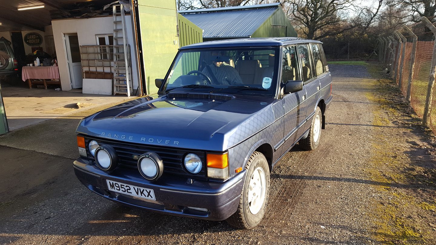 Classic - Proud new owner collecting his Range Rover Classic for ...