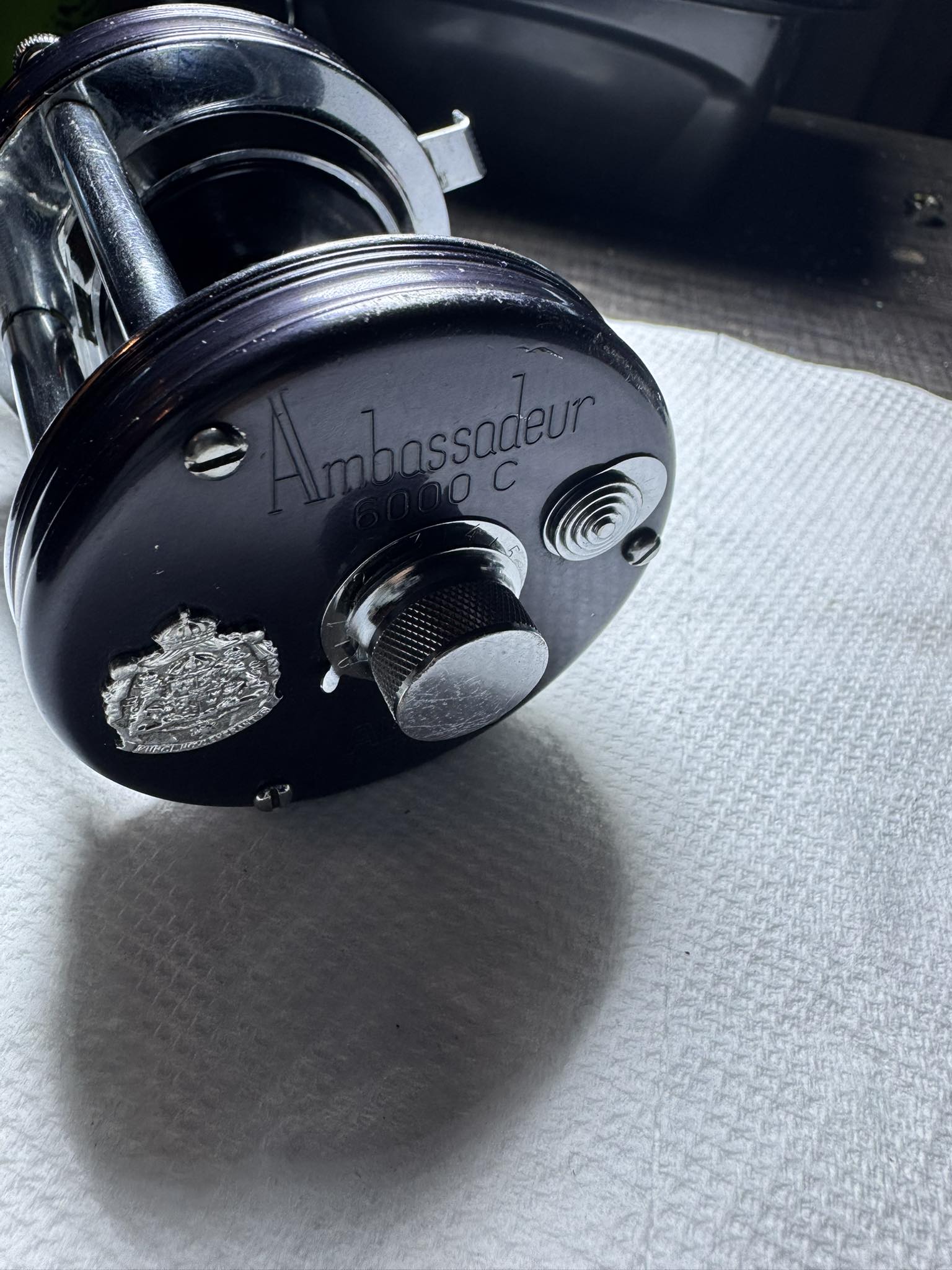 abu garcia ambassadeur 6000c gear ratio Reel 6000 Sweden in 1921 Abu Garcia Ambassadeur 9000C: Vintage