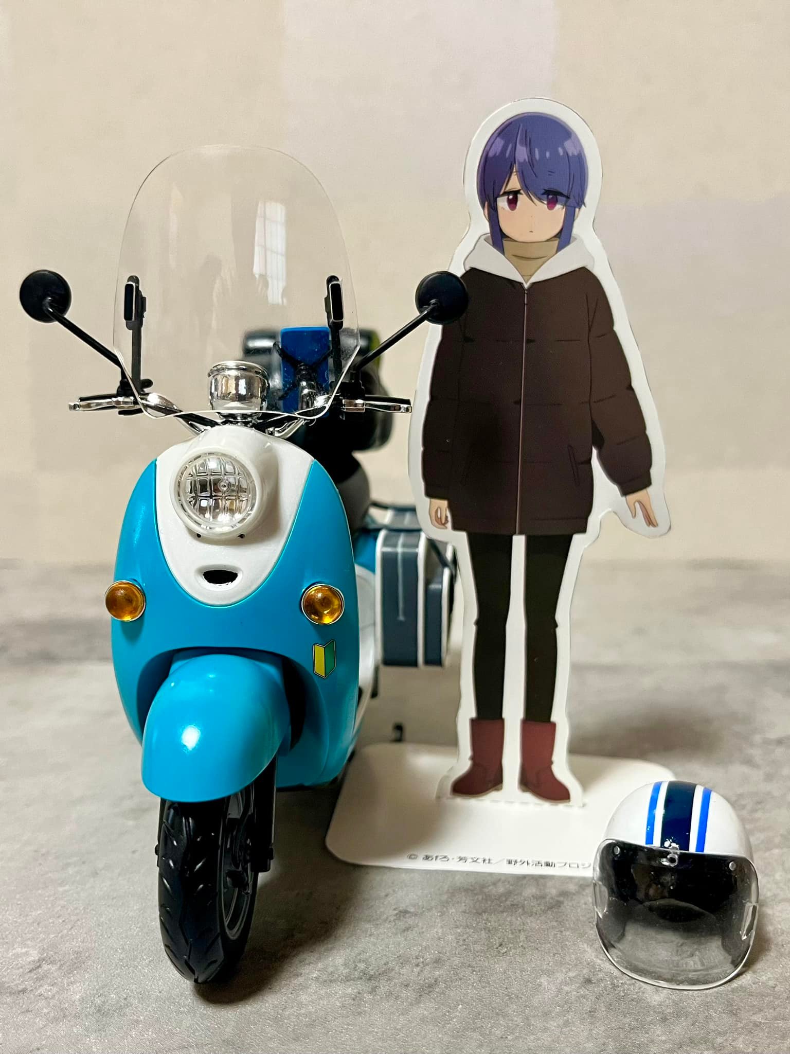 アオシマ 1/12スケール プラモデル ゆるキャン△SEASON3 志摩リンの 