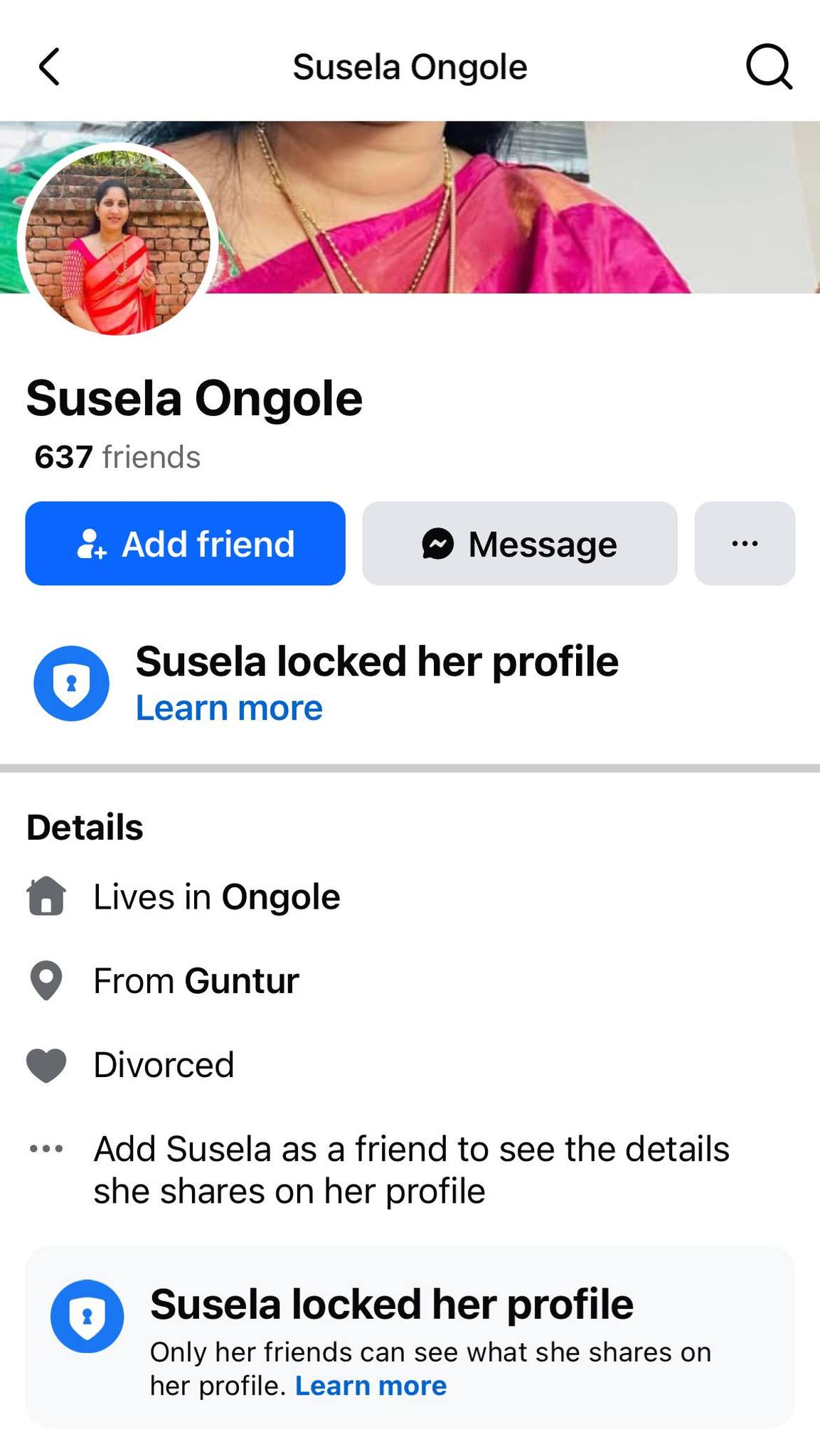 please report this fake profile - Anusha Vundavalli | Facebook