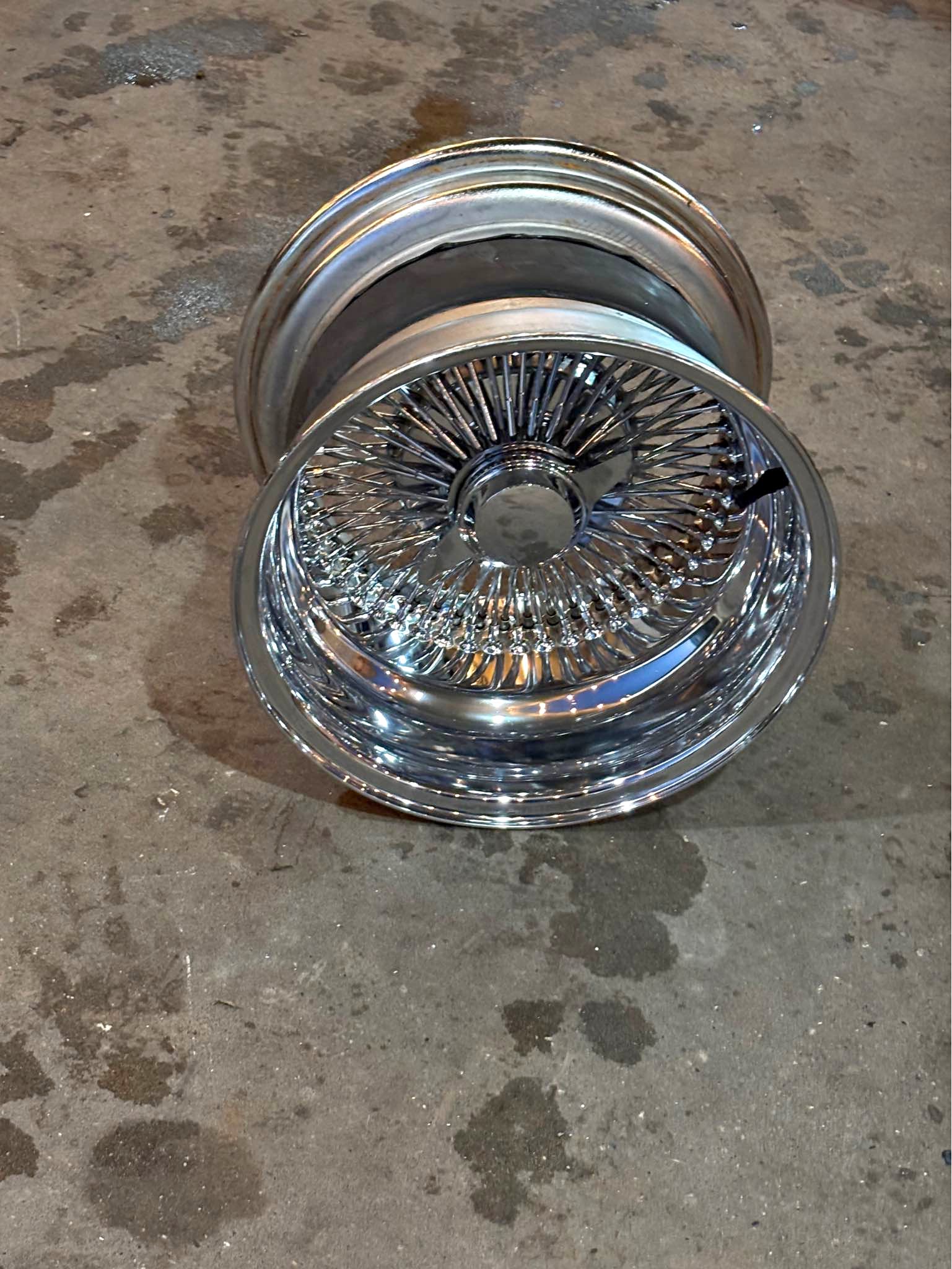 15x10 100 spokes all four rims are reverse deep no rust at all they are ...