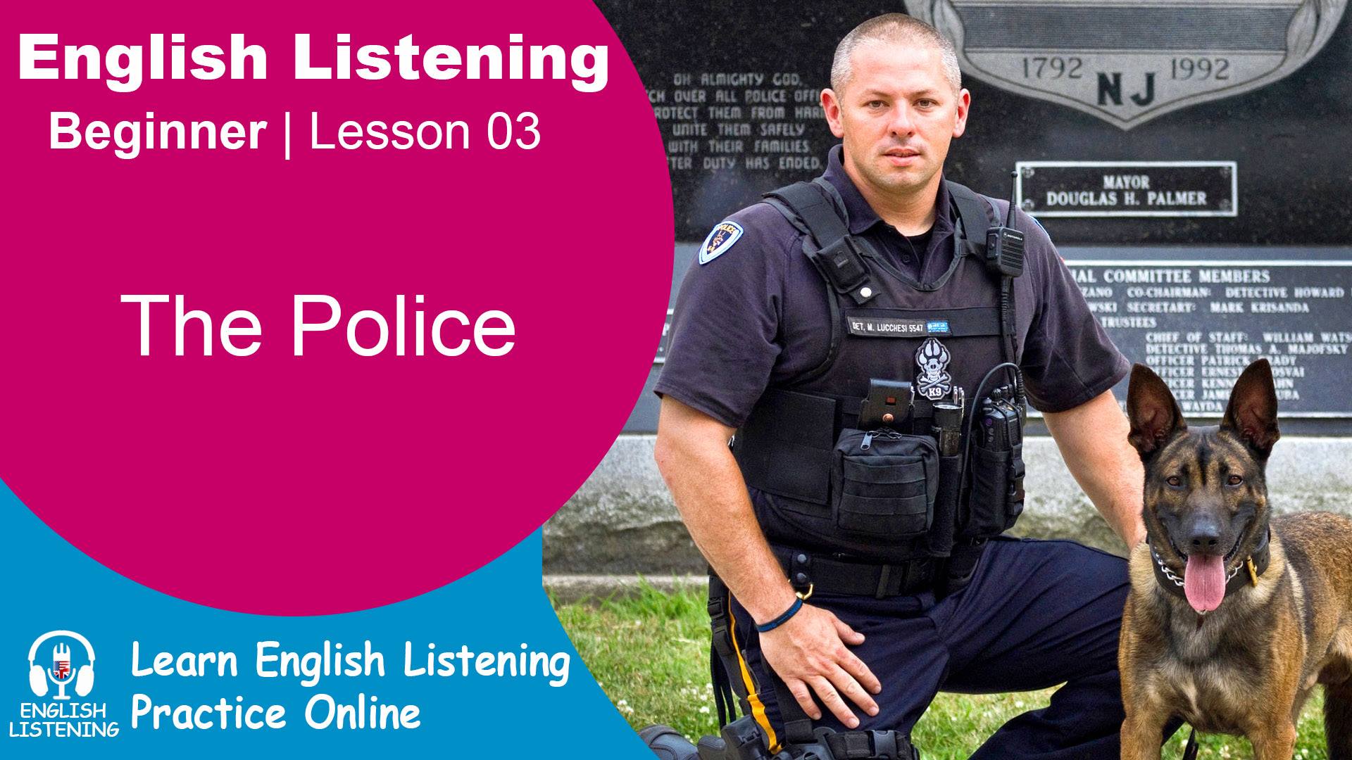 Learn - What is the purpose of the police? Let's Learn English ...