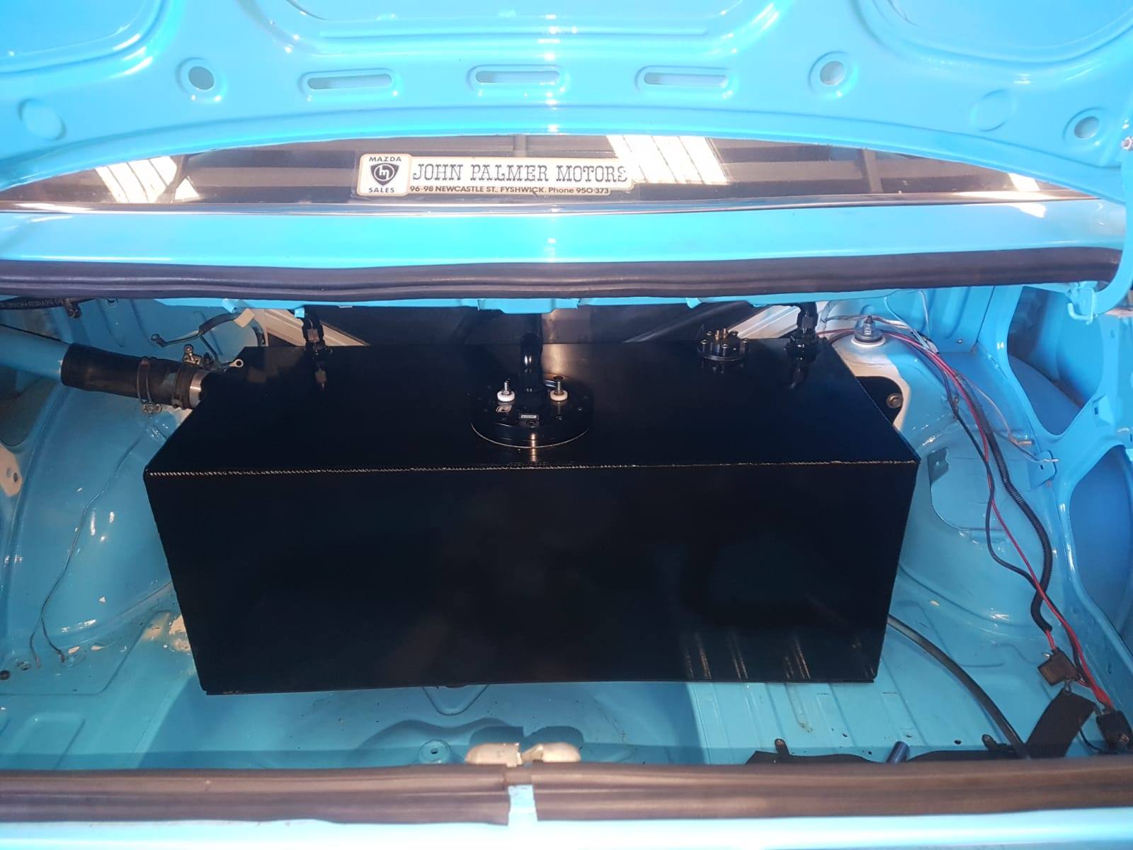 A RX3 SEDAN CUSTOM FUEL TANK.... - Race Solutions Performance