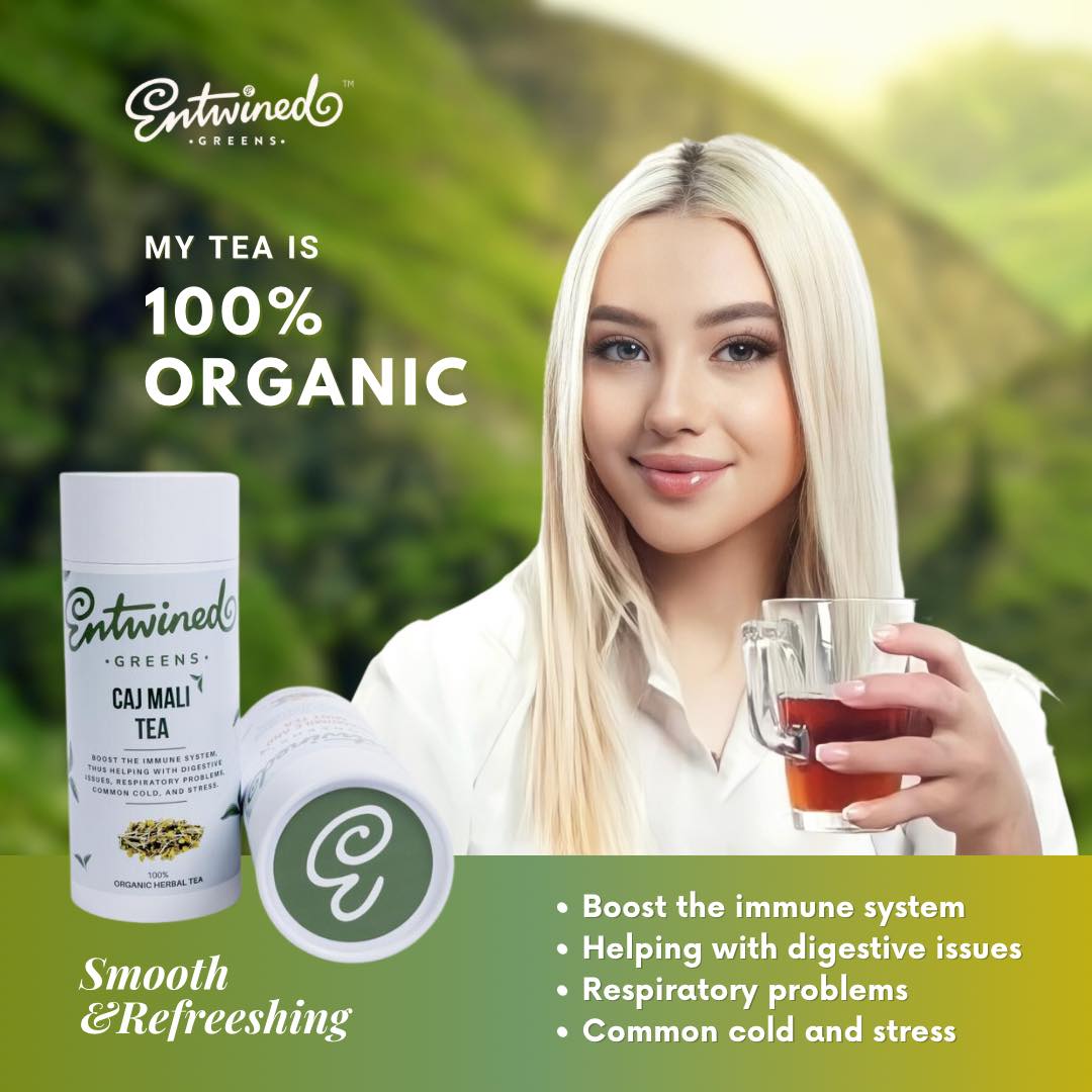 Entwined Greens - CAJ MALI TEA☕️🫖 Endemic : Albania Smooth...