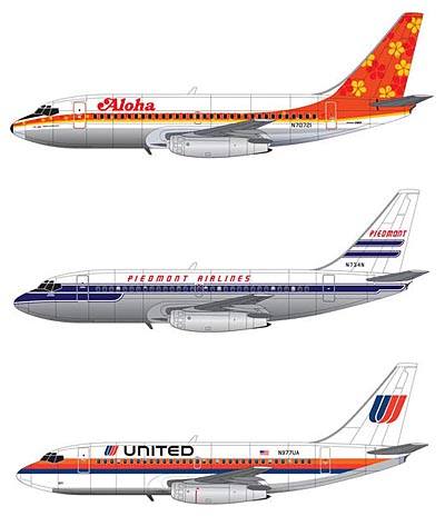 The first new release for 2018, three new 737 decal sheets! Aloha