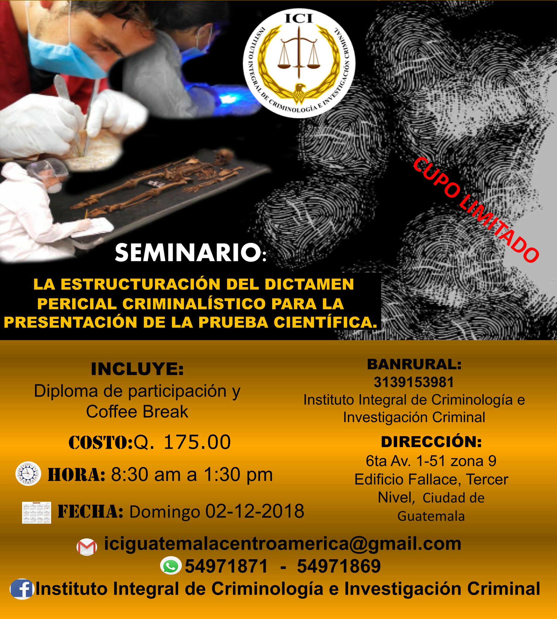 EL INSTITUTO INTEGRAL DE CRIMINOLOGÍA E INVESTIGACIÓN CRIMINAL . TE ...