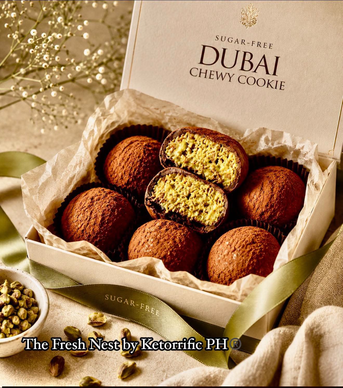 🍪✨ Meet your new sweet obsession, Paik's Dubai Chewy Cookie