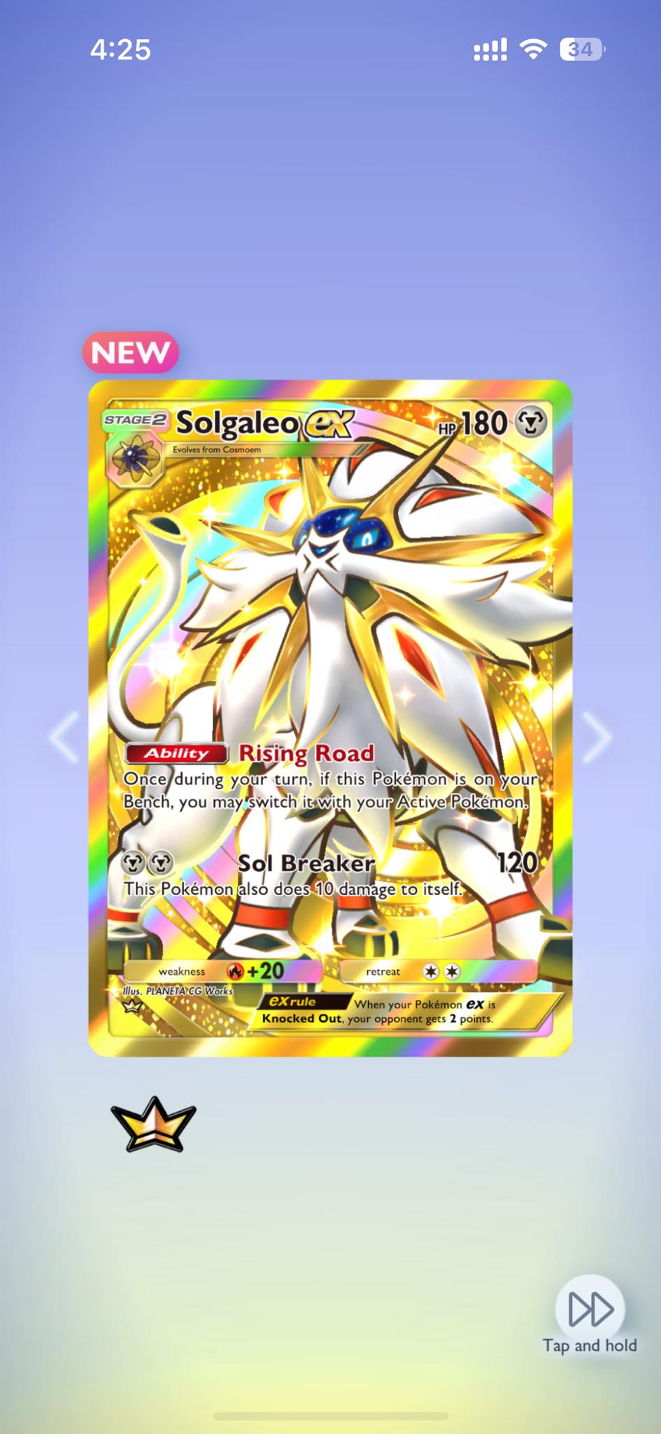 gold solgaleo pokemon card Promo GX SM104a (cgc MoonUltra Prism expansion! Pokemon Trading Card Game Sun