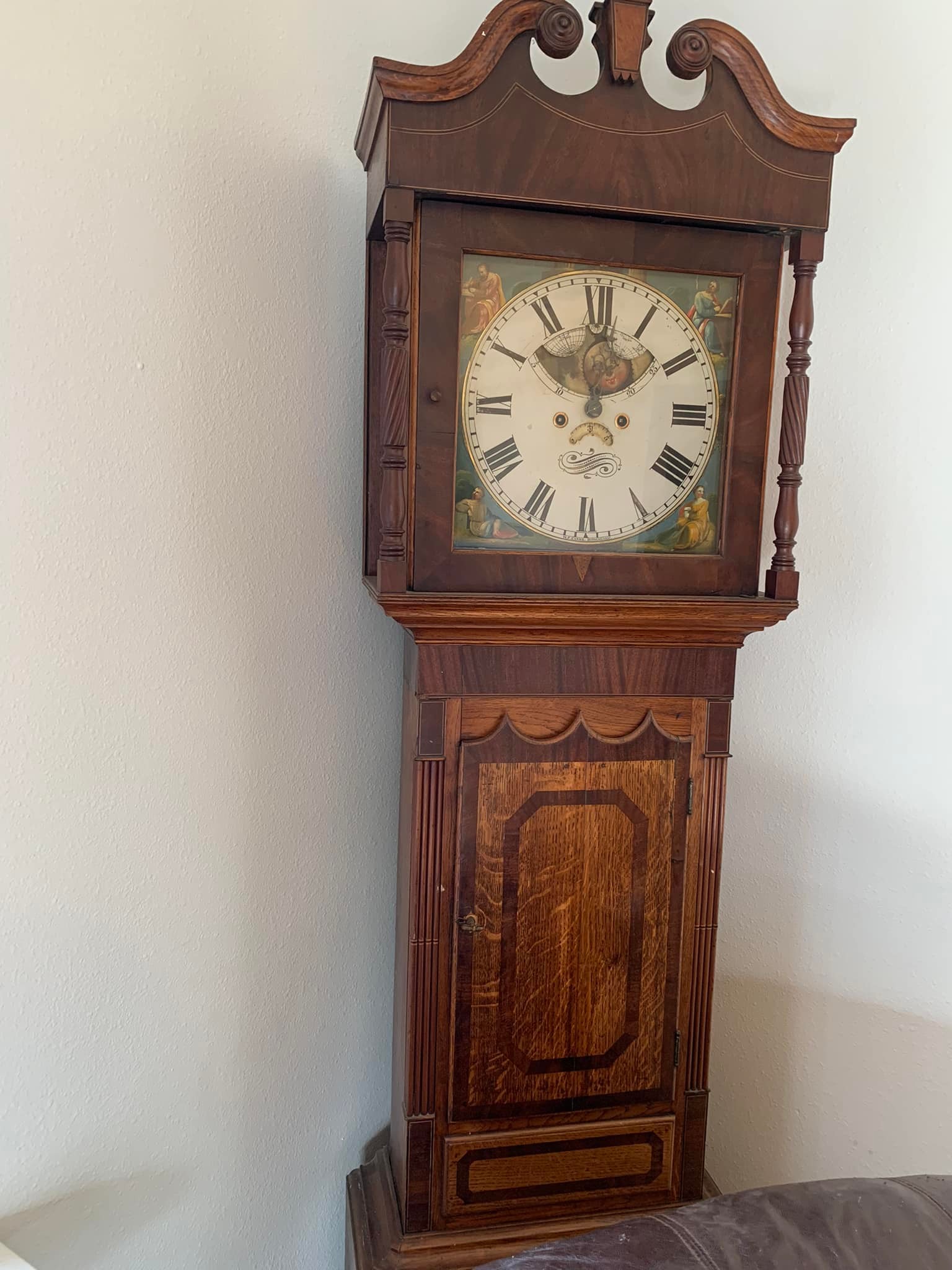 What is a W.F. Evan's Birmingham clock?