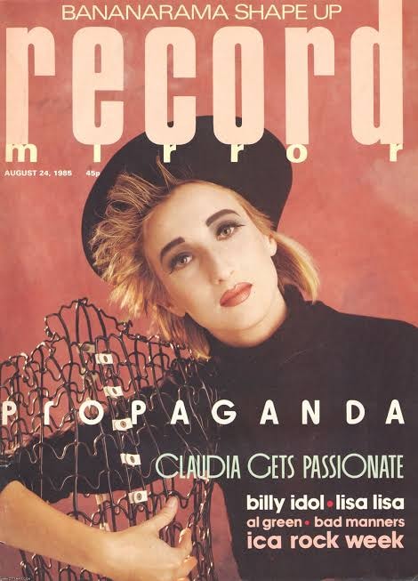 Claudia Brücken (Topolinos, Propaganda, Act, OneTwo, xPropaganda)