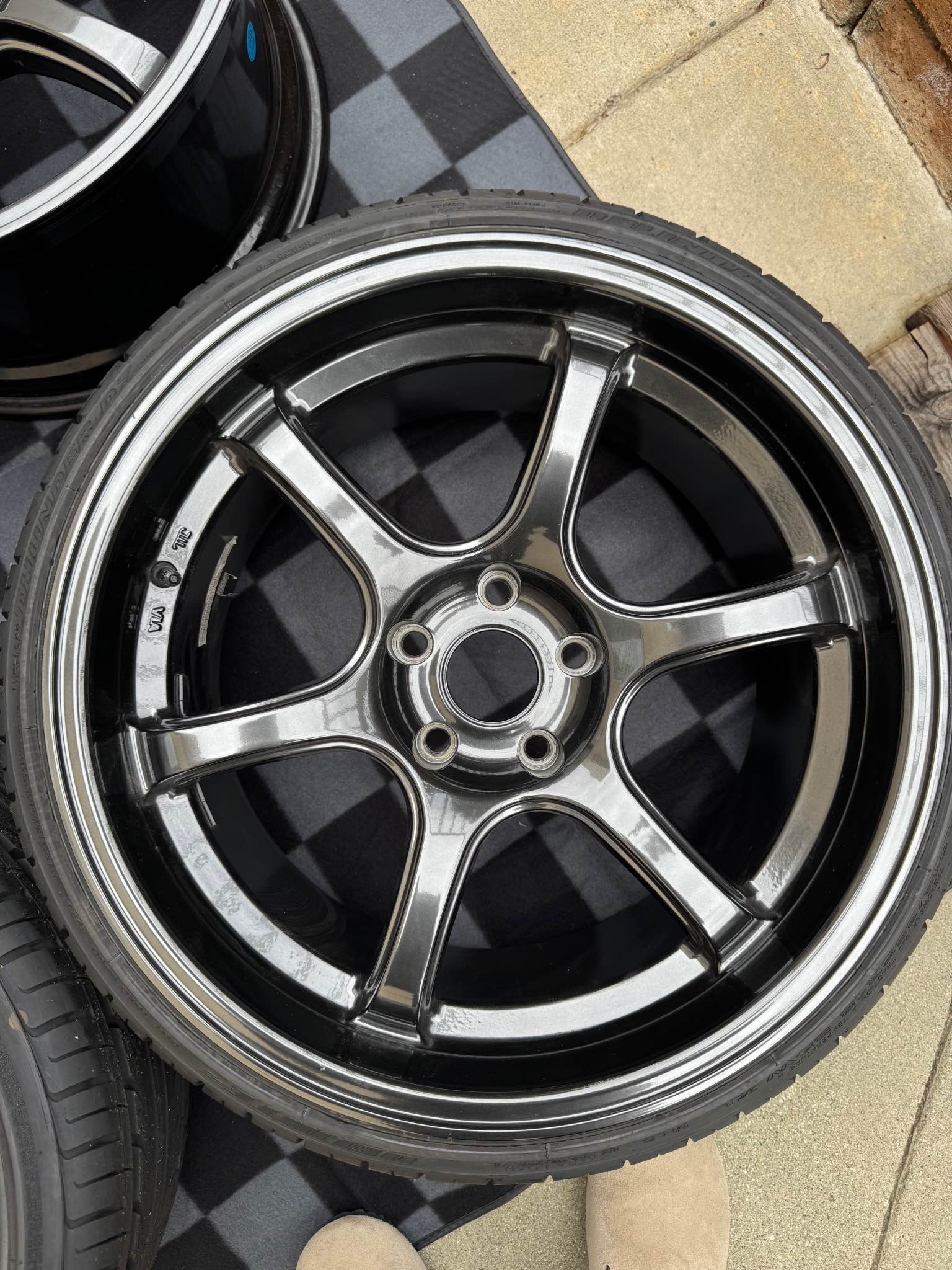 Ambit wheels (advan rgd2 reps) 18x9.5 +18 5x112 - Car Wheels, Tires ...