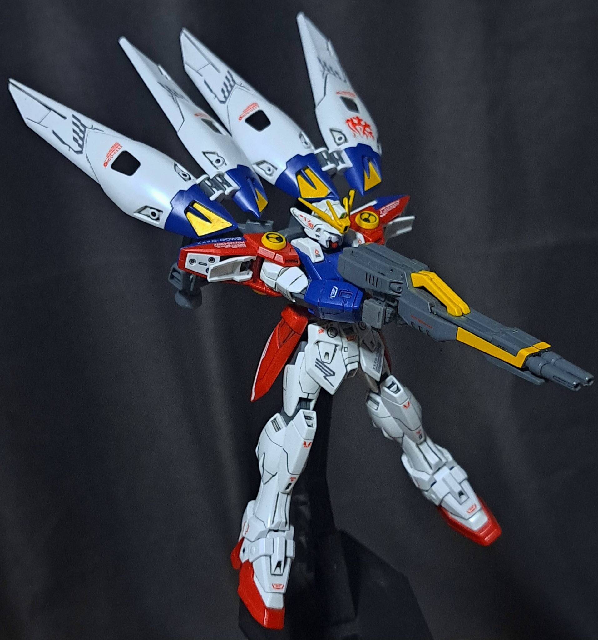 Love: Gundam!! | Wing Zero (TV Version) Aiming Twin Buster Rifle ...