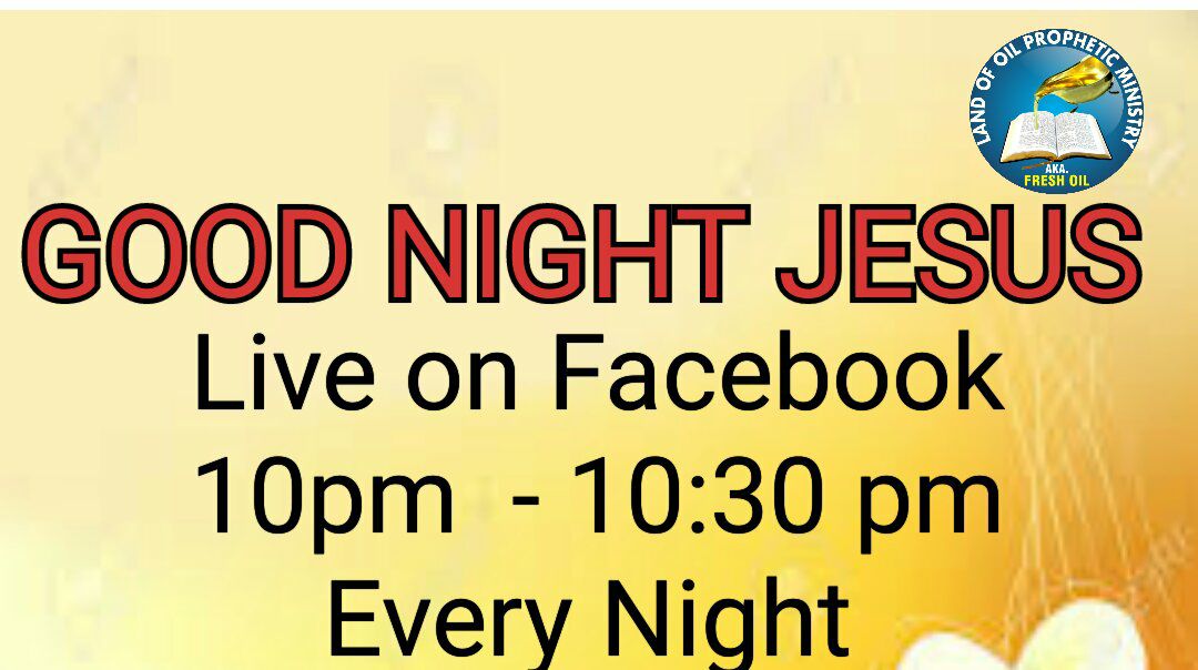 GOOD NIGHT JESUS | Facebook