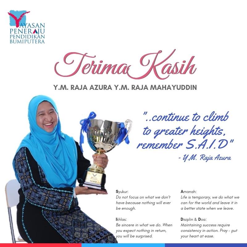 Thank you, Chief! Yayasan Peneraju... - Yayasan Peneraju | Facebook