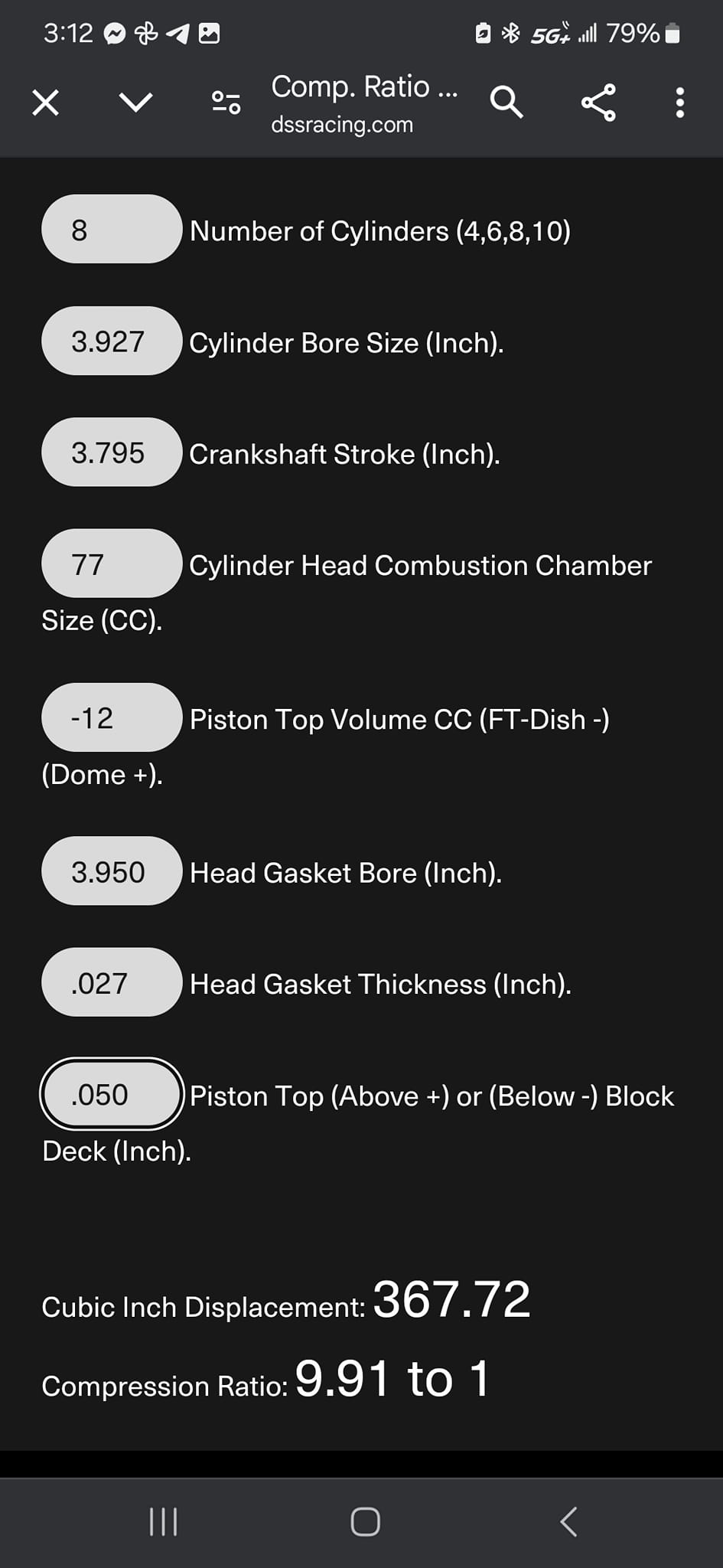 High Performance Rams | It seems. D.S.S Calculator is more advanced ...