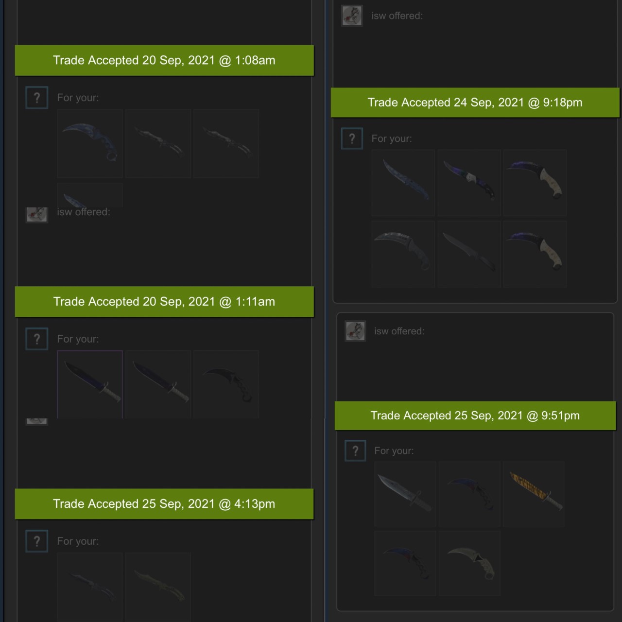 More than RM40k+ of CSGO Knifes... - CSGO Megastore Malaysia