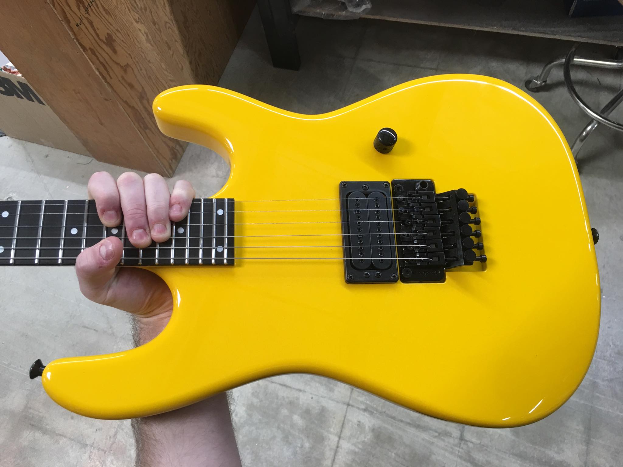 That a real loud Jason Becker right there. Would you shred this beast?