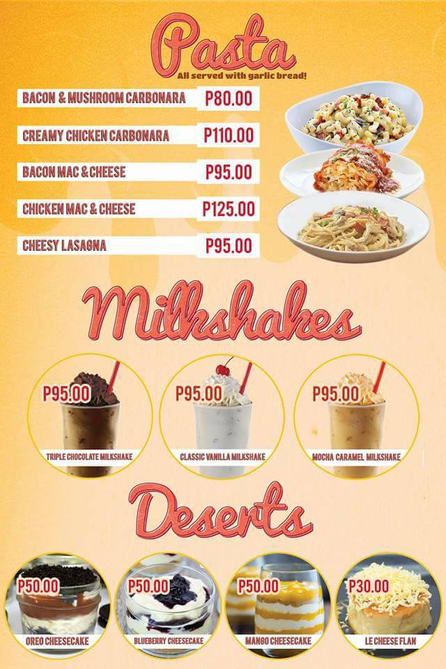 EBC - The Cheesiest Menu ever! 🧀🍔🍟🥓 | Facebook