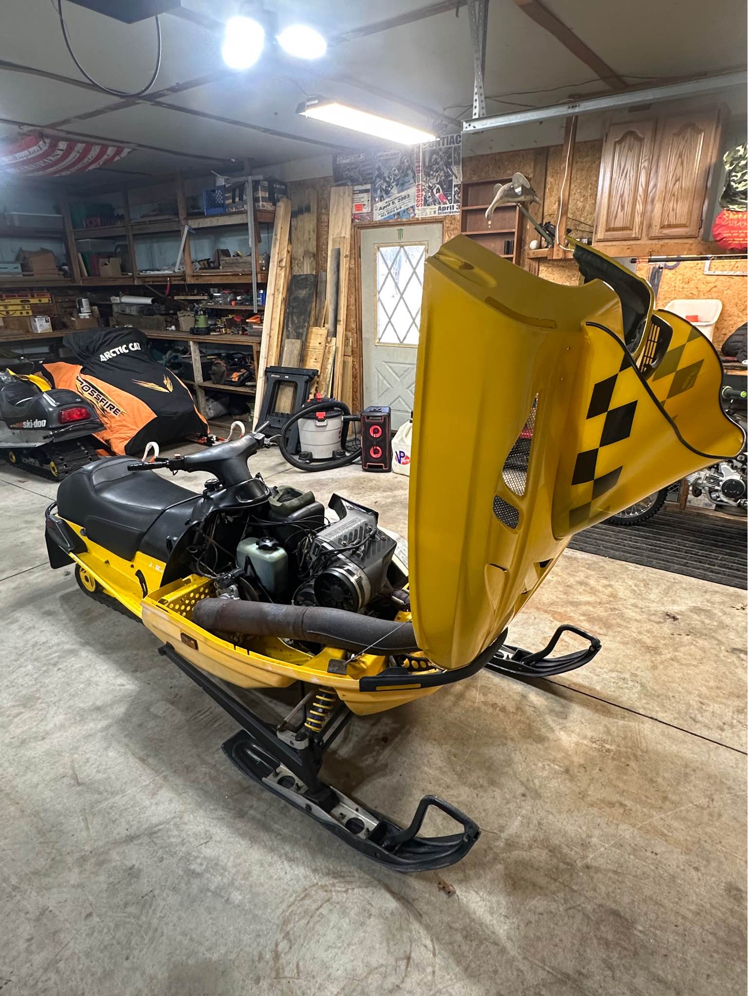 FOR SALEセット 1998 Mxz 440 Fan. Runs and rides great, new seat, new hyfax, 4655