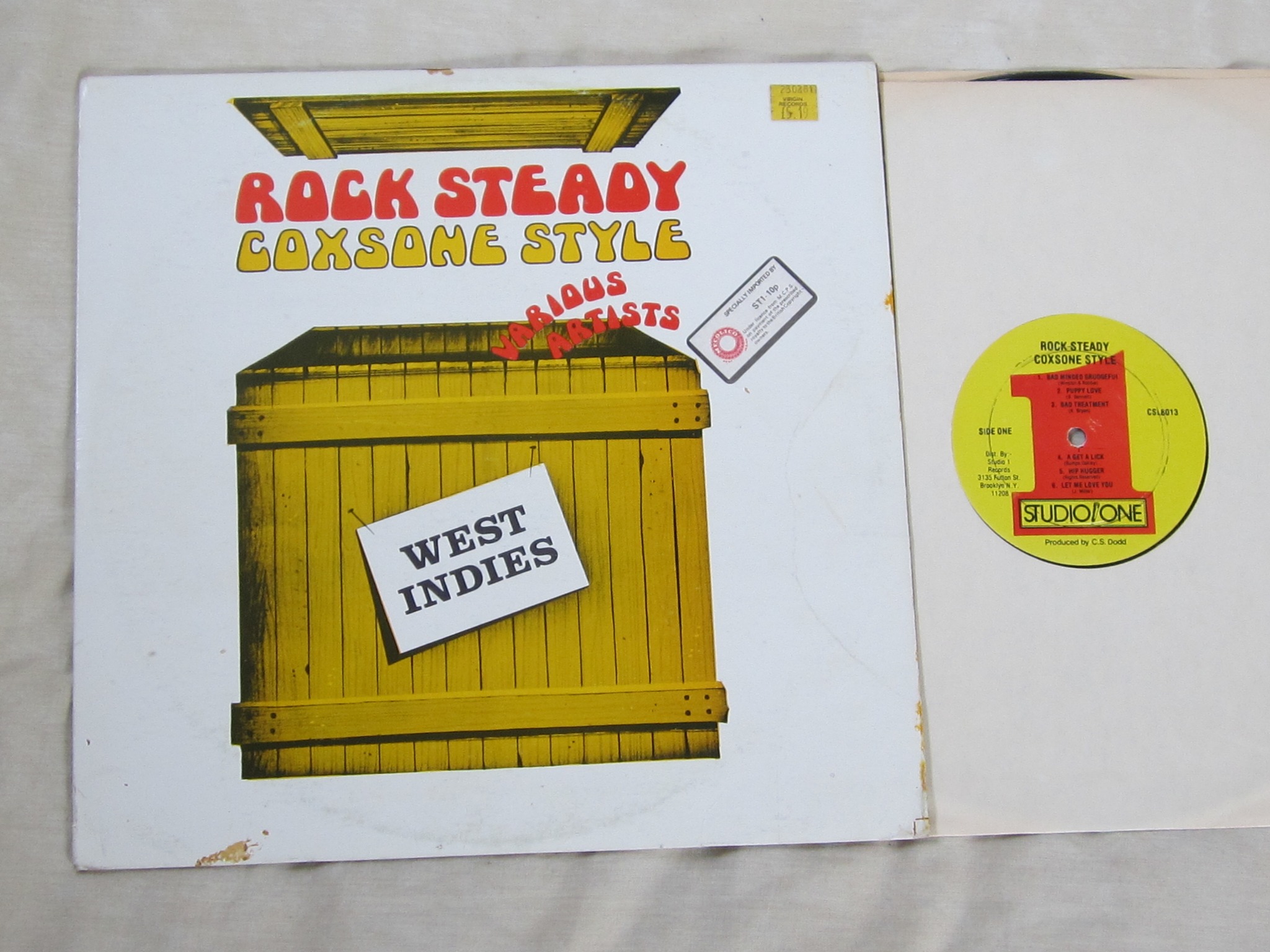 Get ready Rock Steady 1967. Produced by Coxsone Dodd. Terrific