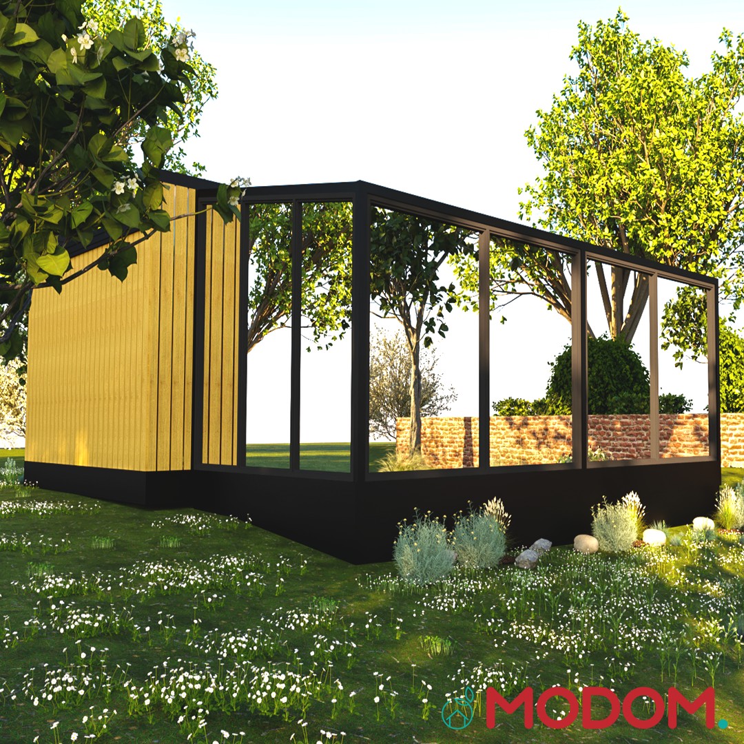 MODOM - Winter Garden 3x6.5m ️ This module can be... | Facebook