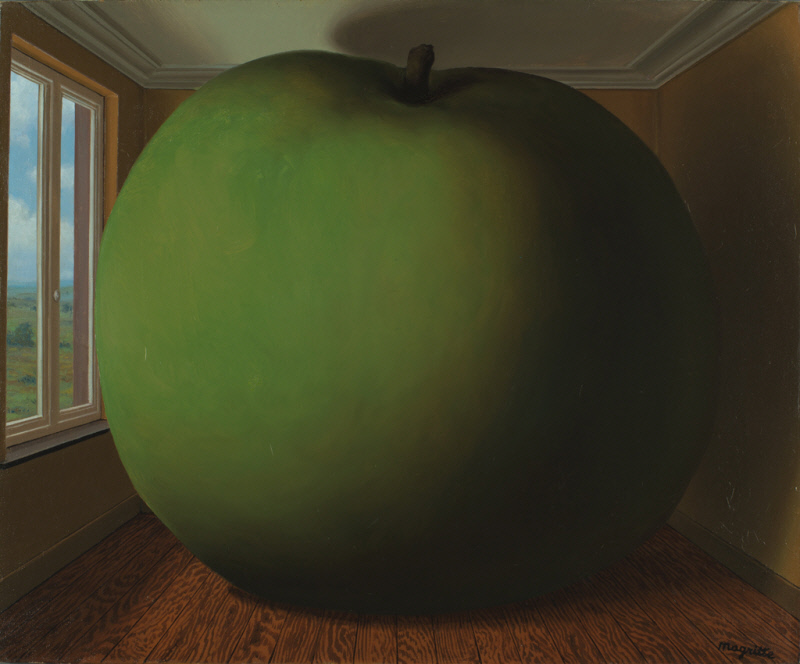 La lunette d'approche (The Telescope) - René Magritte - 1963 Menil