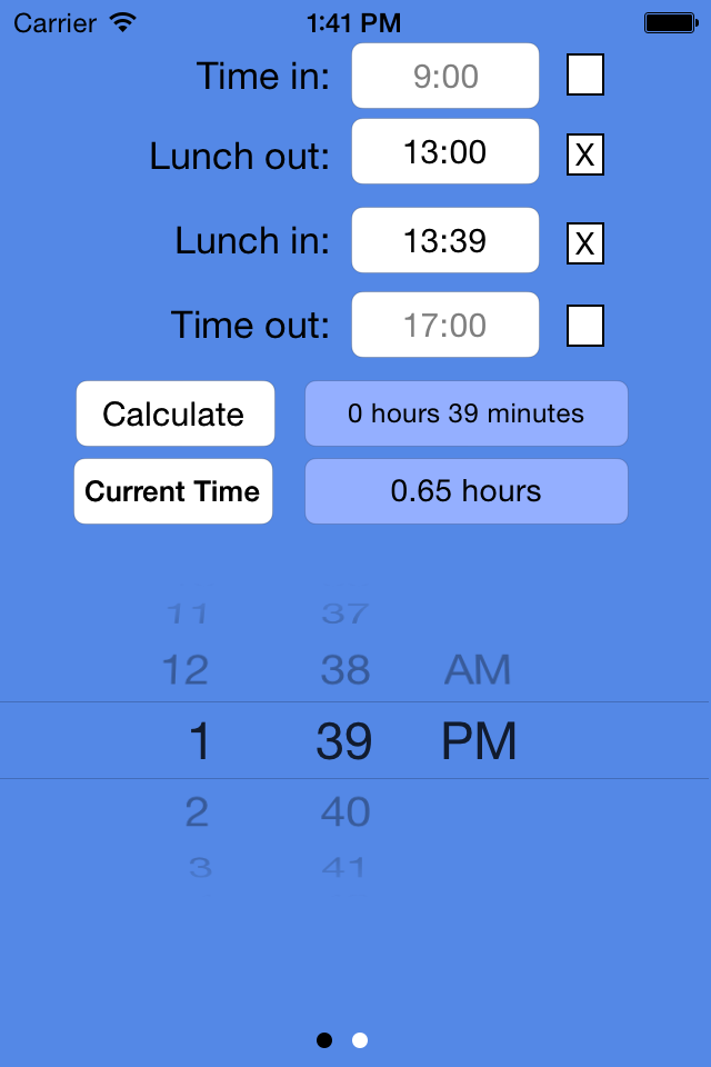 Time Clock Helper