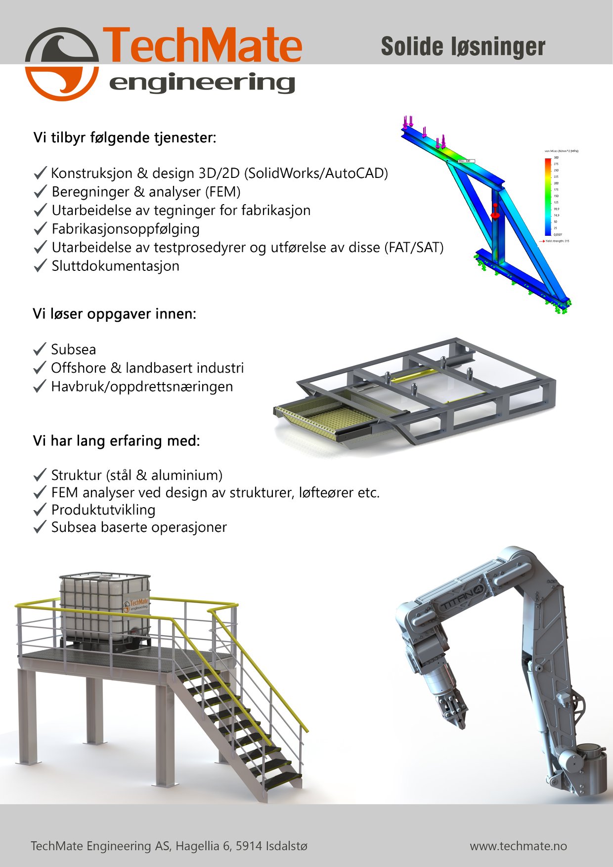 TechMate Engineering | Isdalstø