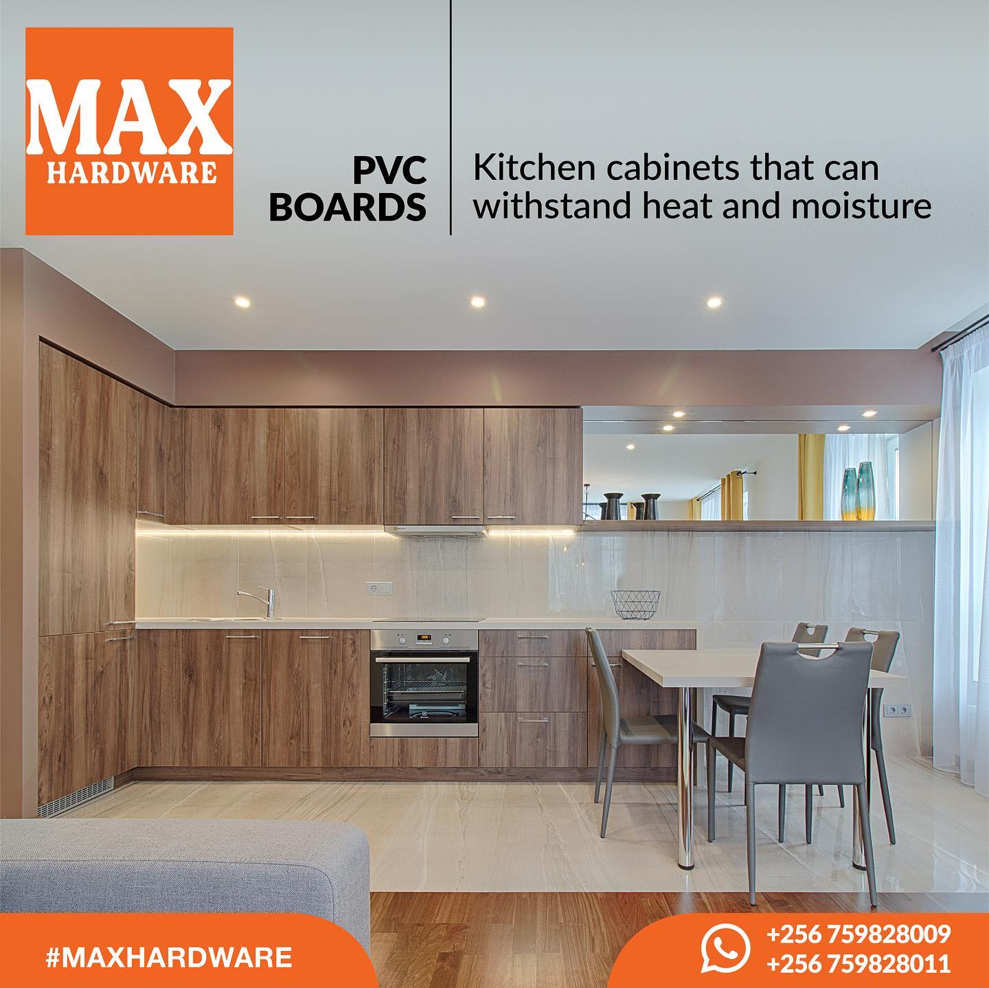 Max Hardware - PVC Boards: Kitchen cabinets around the... | Facebook