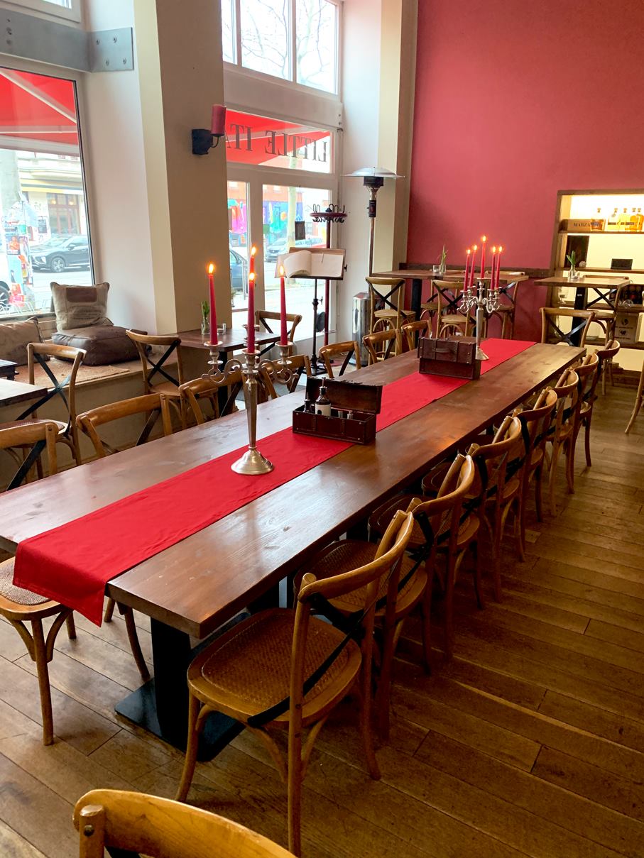 Die Tafel Es Bricht Uns Oft Das Herz Little Italy Leipzig